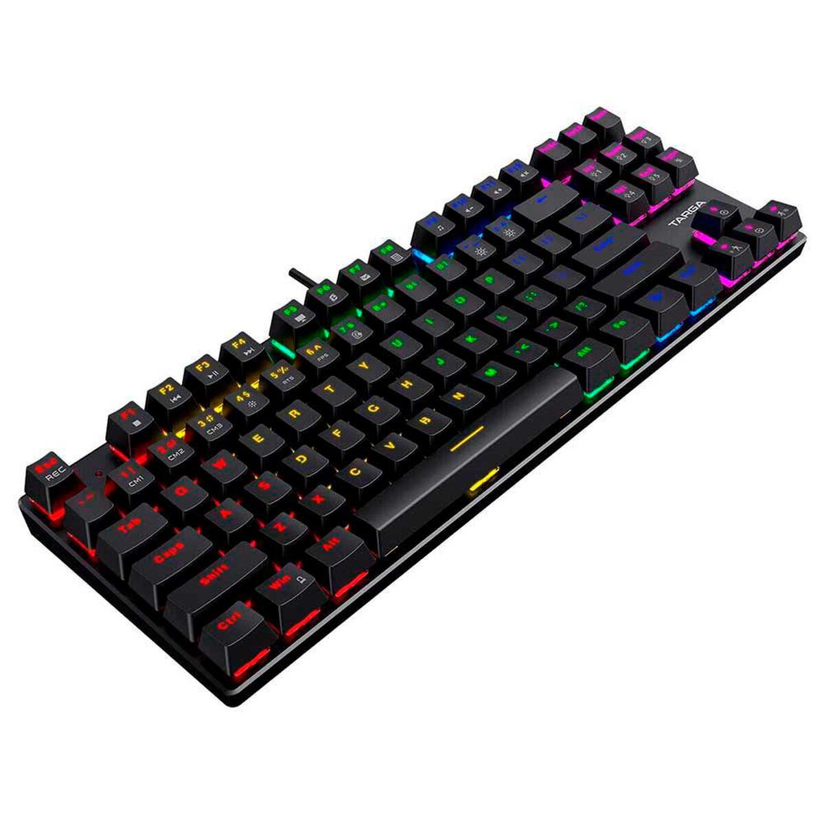 Teclado Gamer Targa Mecánico Negro