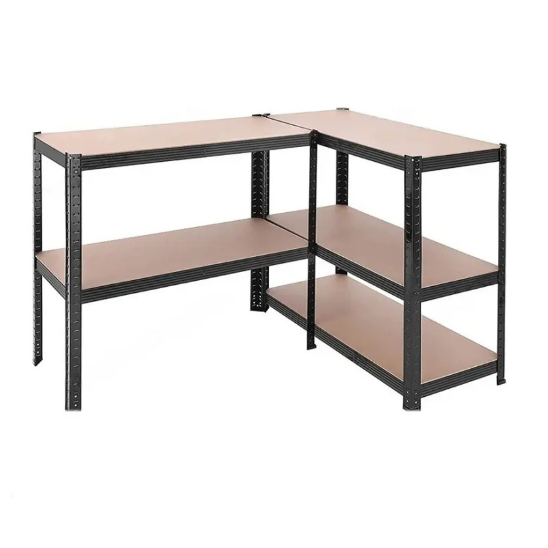 Estante Rack Metalico 180x90x40 Estanteria Repisa Mdf Hogar