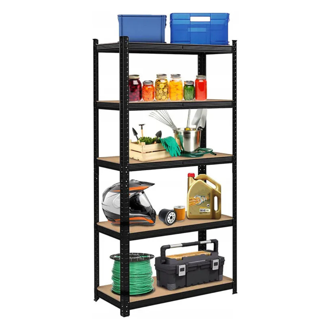 Estante Rack Metalico 180x90x40 Estanteria Repisa Mdf Hogar